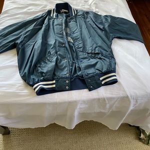 Vintage Navy Washington Senators bomber jacket